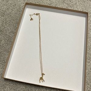 Long giraffe necklace